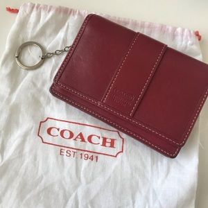 Authentic Coach mini wallet